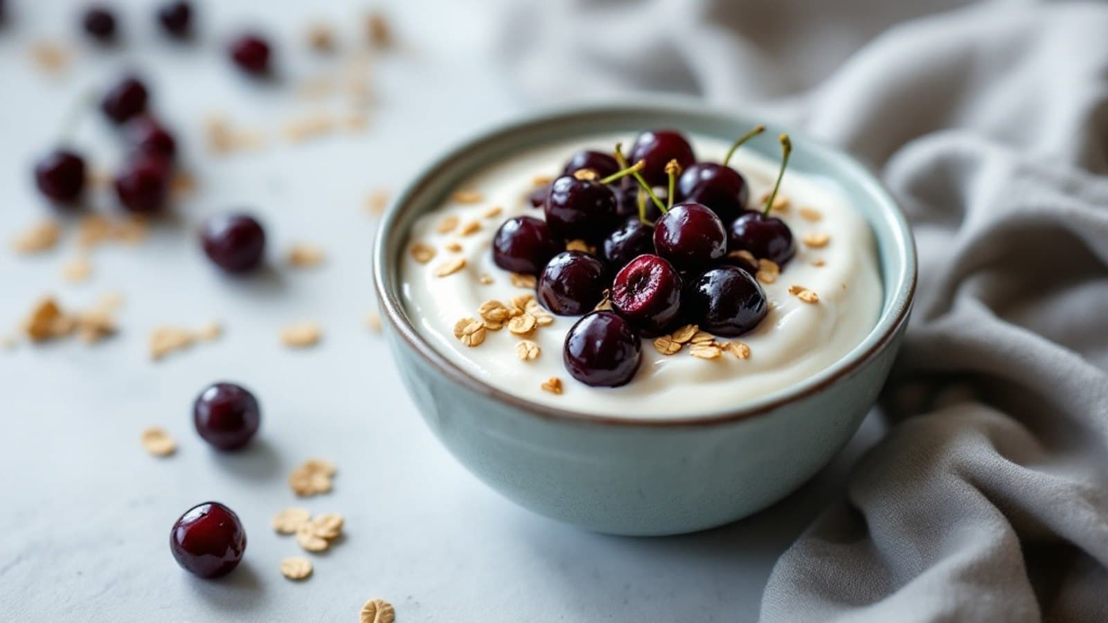 Skyr-Kirsch-Bowl