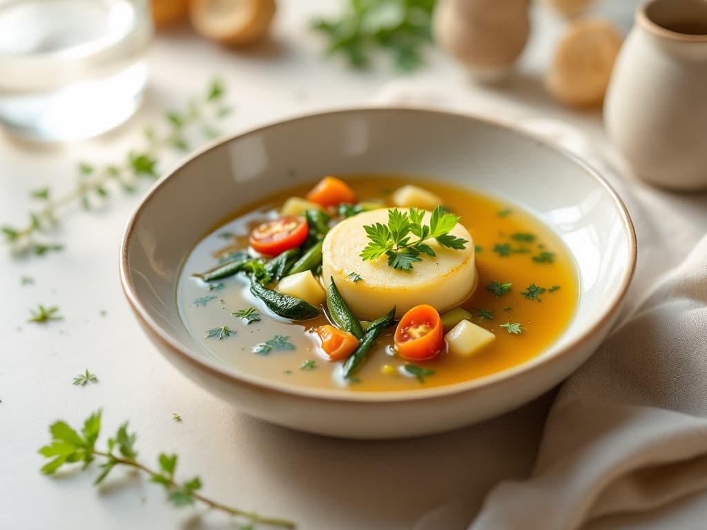 Würzige Gemüsesauce mit saurer Sahne