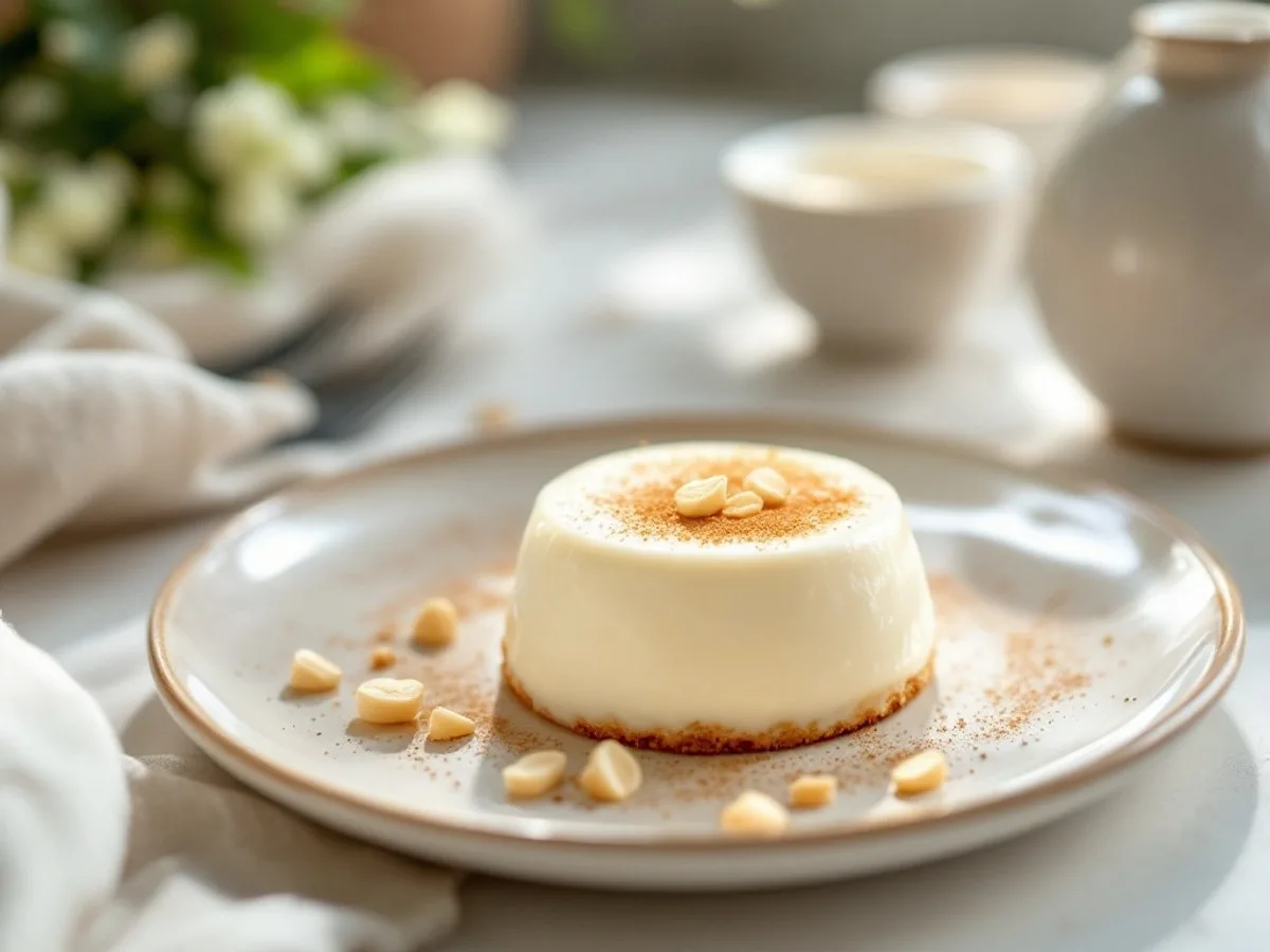 Vanille-Proteinpudding mit Magerquark